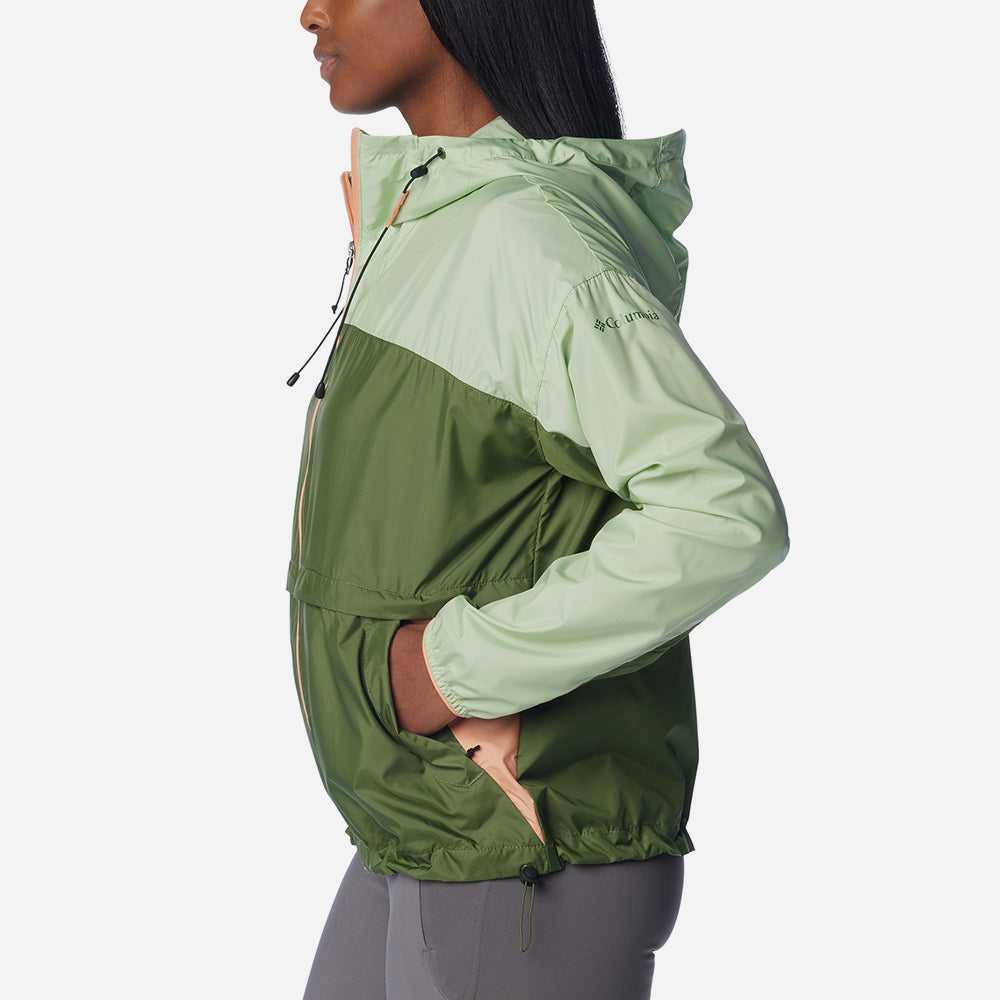 Áo Khoác Nữ Columbia Alpine Chill™ Windbreaker - Xanh Lá - Supersports Vietnam