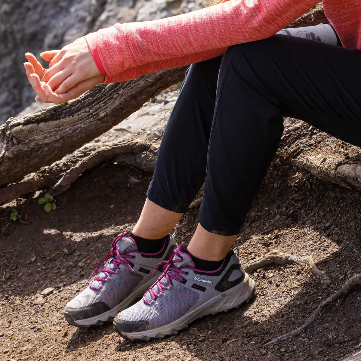 Giày Leo Núi Chống Thấm Nước Nữ Columbia Peakfreak™ II Outdry™ (Phiên Bản 2024) - Xám - Supersports Vietnam