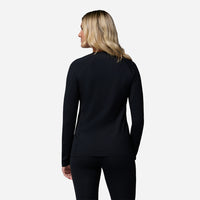 Áo Thun Nữ Columbia Omni-Heat Infinity™ Knit Long Sleeve Baselayer Crew - Đen - Supersports Vietnam