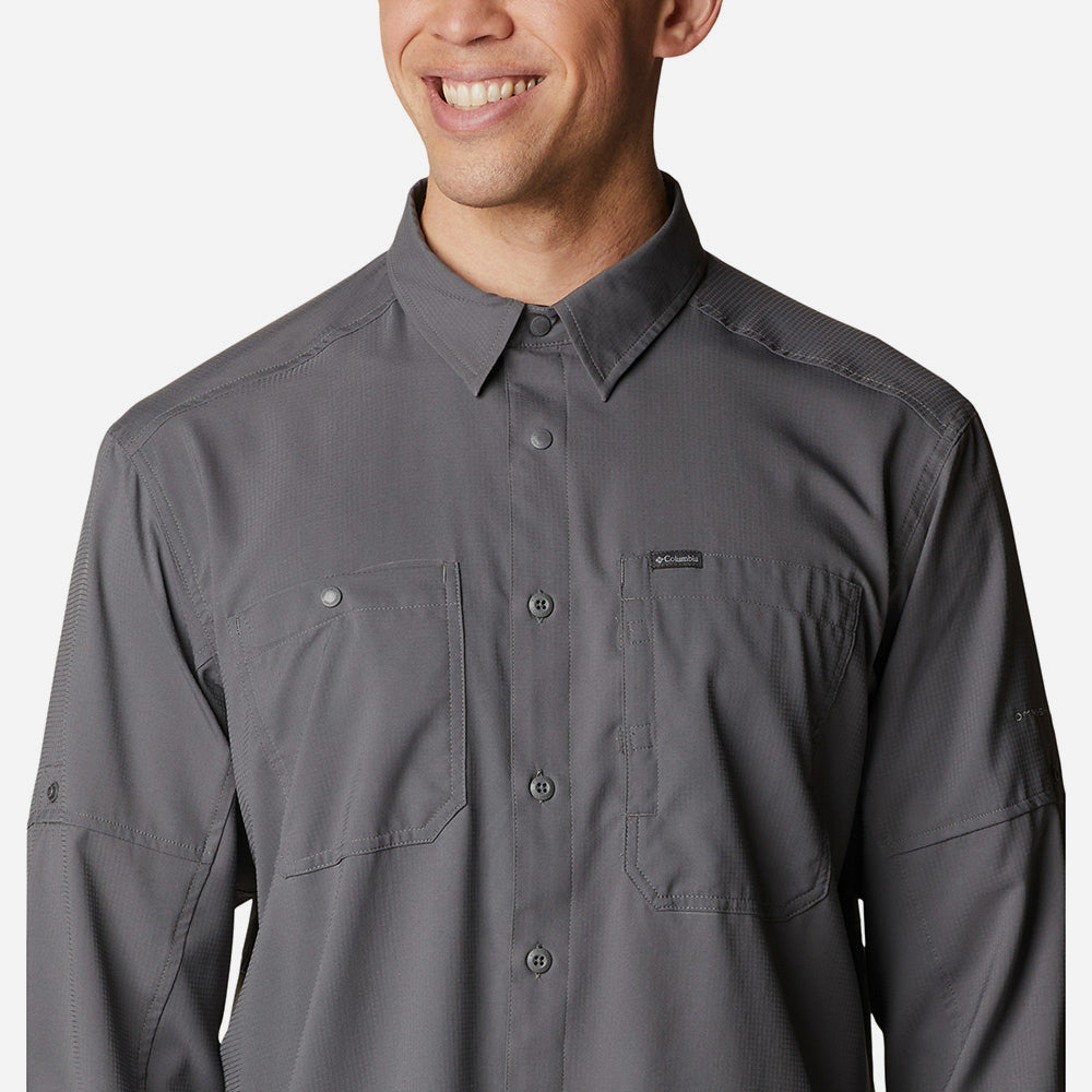 Áo Sơ Mi Tay Dài Nam Columbia Silver Ridge™ Utility Lite - Xám - Supersports Vietnam