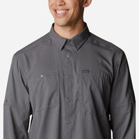Áo Sơ Mi Tay Dài Nam Columbia Silver Ridge™ Utility Lite - Xám - Supersports Vietnam