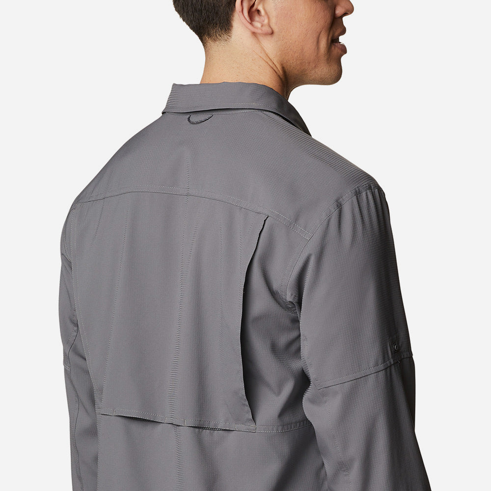 Áo Sơ Mi Tay Dài Nam Columbia Silver Ridge™ Utility Lite - Xám - Supersports Vietnam