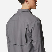 Áo Sơ Mi Tay Dài Nam Columbia Silver Ridge™ Utility Lite - Xám - Supersports Vietnam
