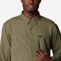 Áo Sơ Mi Dài Tay Nam Columbia Silver Ridge™ Utility Lite - Xanh Quân Đội - Supersports Vietnam