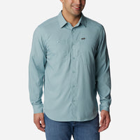 Men's Columbia Silver Ridge™ Utility Lite Long Sleeve Shirt - Blue