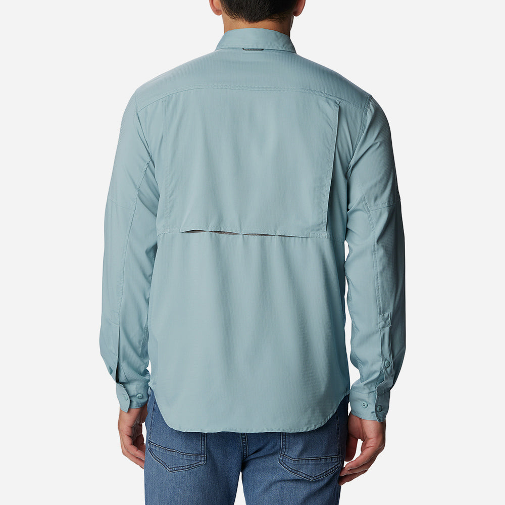 Áo Sơ Mi Tay Dài Nam Columbia Silver Ridge™ Utility Lite - Xanh Dương - Supersports Vietnam