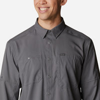 Áo Sơ Mi Tay Dài Nam Columbia Silver Ridge™ Utility Lite - Xám - Supersports Vietnam