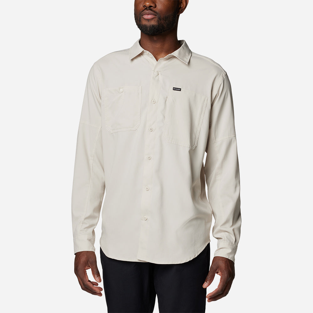 Áo Sơ Mi Tay Dài Nam Columbia Silver Ridge™ Utility Lite Longsleeve - Be - Supersports Vietnam