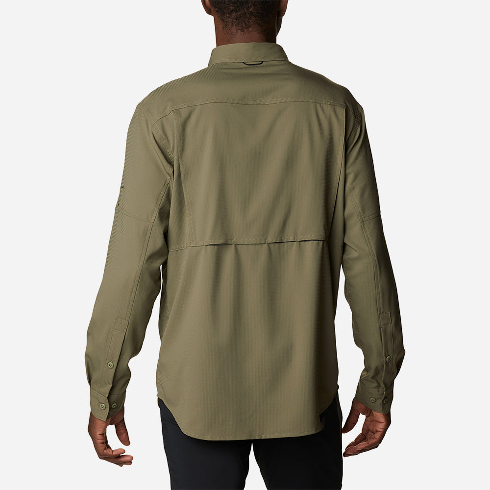 Áo Sơ Mi Tay Dài Nam Columbia Silver Ridge™ Utility Lite - Xanh Quân Đội - Supersports Vietnam