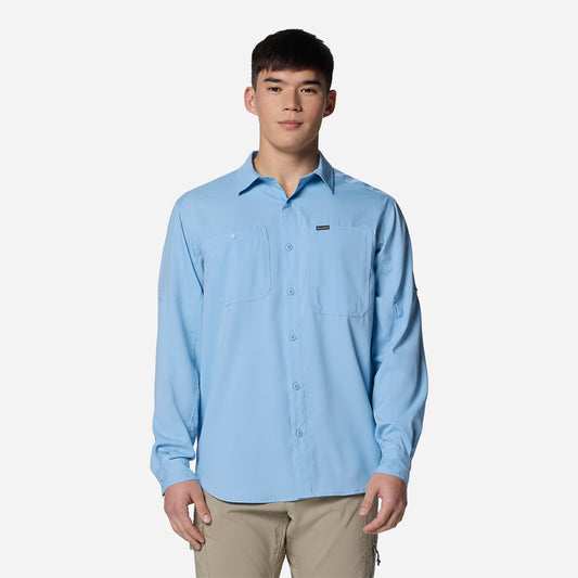 Áo Sơ Mi Dài Tay Nam Columbia Silver Ridge™ Utility Lite - Xanh Dương - Supersports Vietnam