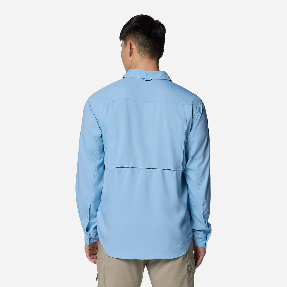 Áo Sơ Mi Dài Tay Nam Columbia Silver Ridge™ Utility Lite - Xanh Dương - Supersports Vietnam