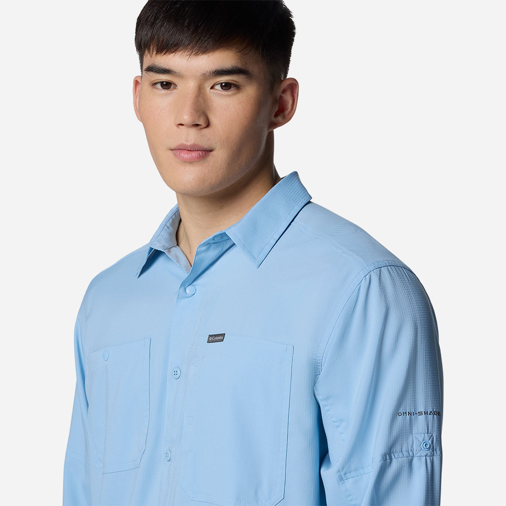 Áo Sơ Mi Dài Tay Nam Columbia Silver Ridge™ Utility Lite - Xanh Dương - Supersports Vietnam