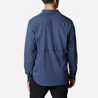 Áo Sơ Mi Tay Dài Nam Columbia Silver Ridge™ Utility Lite - Xanh Dương - Supersports Vietnam