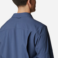 Áo Sơ Mi Tay Dài Nam Columbia Silver Ridge™ Utility Lite - Xanh Dương - Supersports Vietnam