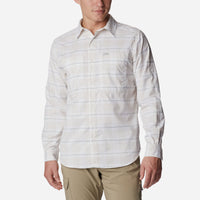 Áo Sơ Mi Dài Tay Nam Columbia Silver Ridge™ Utility Lite Plaid - Trắng - Supersports Vietnam