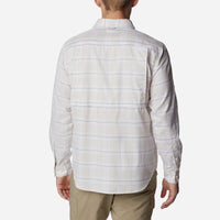 Áo Sơ Mi Dài Tay Nam Columbia Silver Ridge™ Utility Lite Plaid - Trắng - Supersports Vietnam