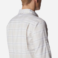 Áo Sơ Mi Dài Tay Nam Columbia Silver Ridge™ Utility Lite Plaid - Trắng - Supersports Vietnam