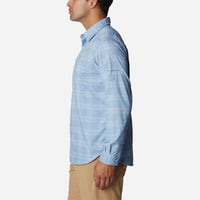 Áo Sơ Mi Dài Tay Nam Columbia Silver Ridge™ Utility Lite Plaid - Xanh Dương - Supersports Vietnam