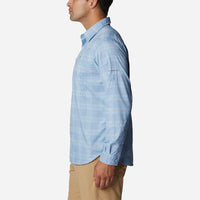 Áo Sơ Mi Dài Tay Nam Columbia Silver Ridge™ Utility Lite Plaid - Xanh Dương - Supersports Vietnam