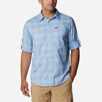 Áo Sơ Mi Dài Tay Nam Columbia Silver Ridge™ Utility Lite Plaid - Xanh Dương - Supersports Vietnam