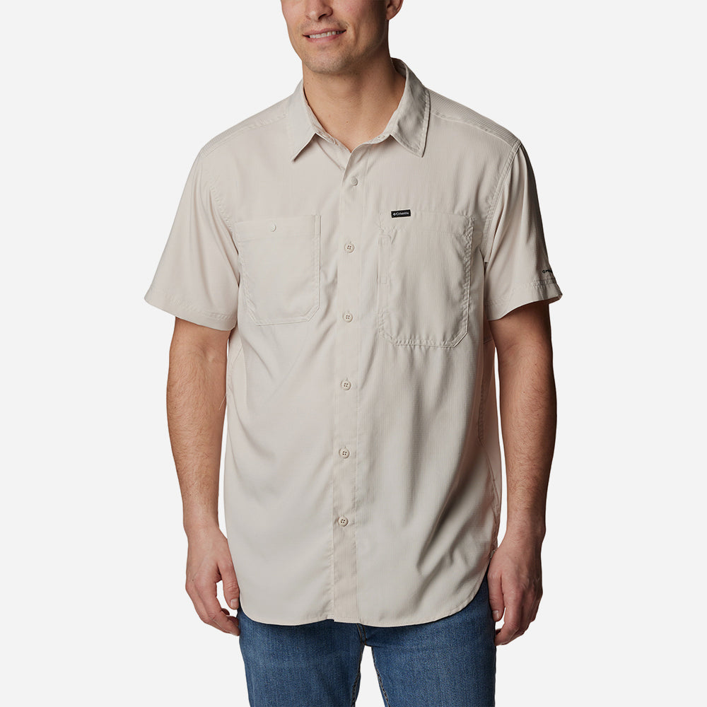 Áo Sơ Mi Tay Ngắn Nam Columbia Silver Ridge™ Utility Lite - Xám - Supersports Vietnam