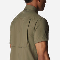 Áo Sơ Mi Tay Ngắn Nam Columbia Silver Ridge™ Utility Lite - Xanh Quân Đội - Supersports Vietnam