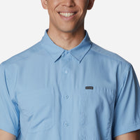 Áo Sơ Mi Ngắn Tay Nam Columbia Silver Ridge™ Utility Lite - Xanh Dương - Supersports Vietnam