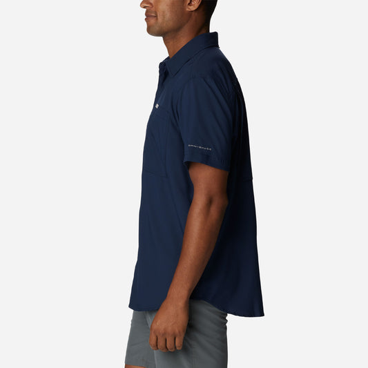 Áo Sơ Mi Ngắn Tay Nam Columbia Silver Ridge™ Utility Lite - Xanh Navy - Supersports Vietnam