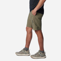 Quần Ngắn Thể Thao Nam Columbia Silver Ridge™ Utility Cargo - Xanh Quân Đội - Supersports Vietnam