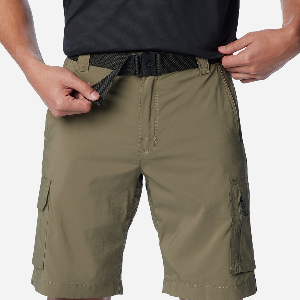 Quần Ngắn Thể Thao Nam Columbia Silver Ridge™ Utility Cargo - Xanh Quân Đội - Supersports Vietnam