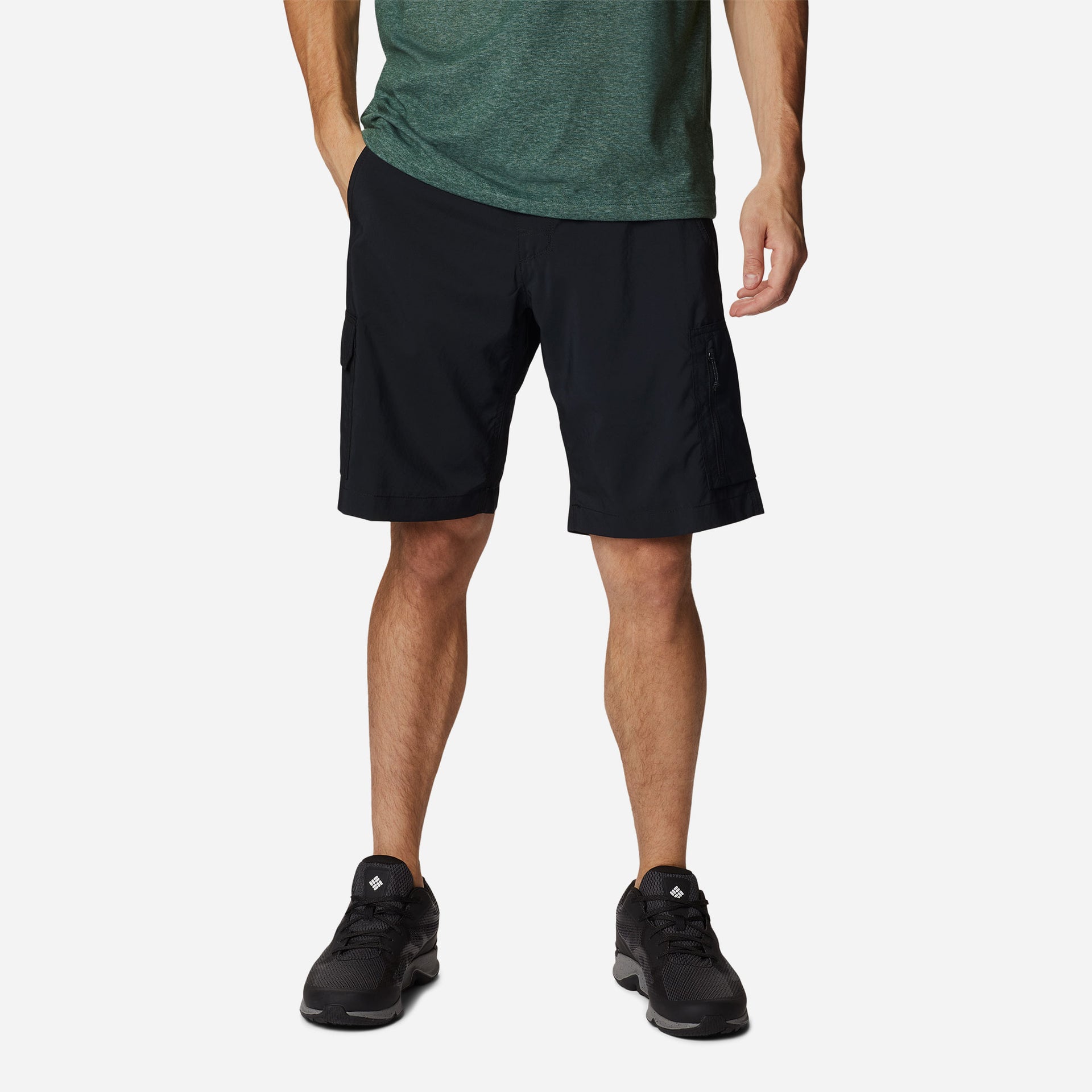 Quần Ngắn Nam Columbia Silver Ridge™ Utility Cargo - Đen - Supersports Vietnam