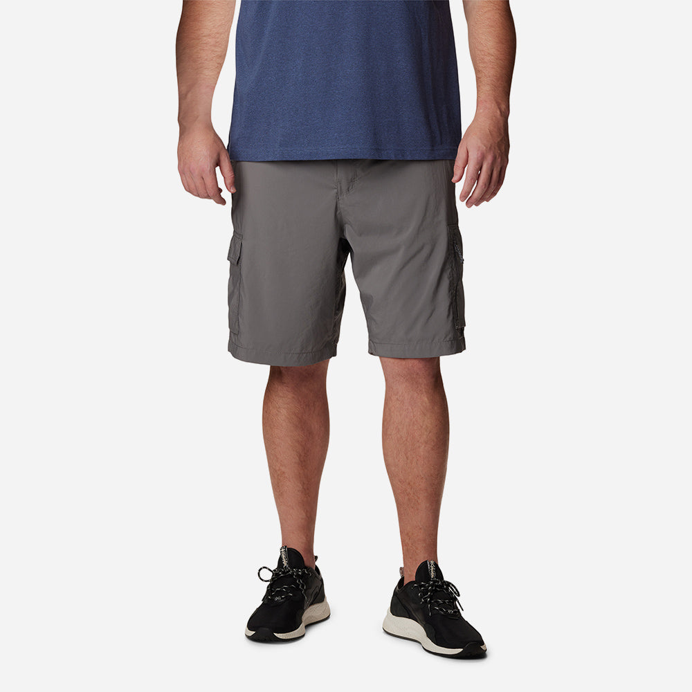 Quần Ngắn Nam Columbia Silver Ridge™ Utility Cargo - Xám - Supersports Vietnam
