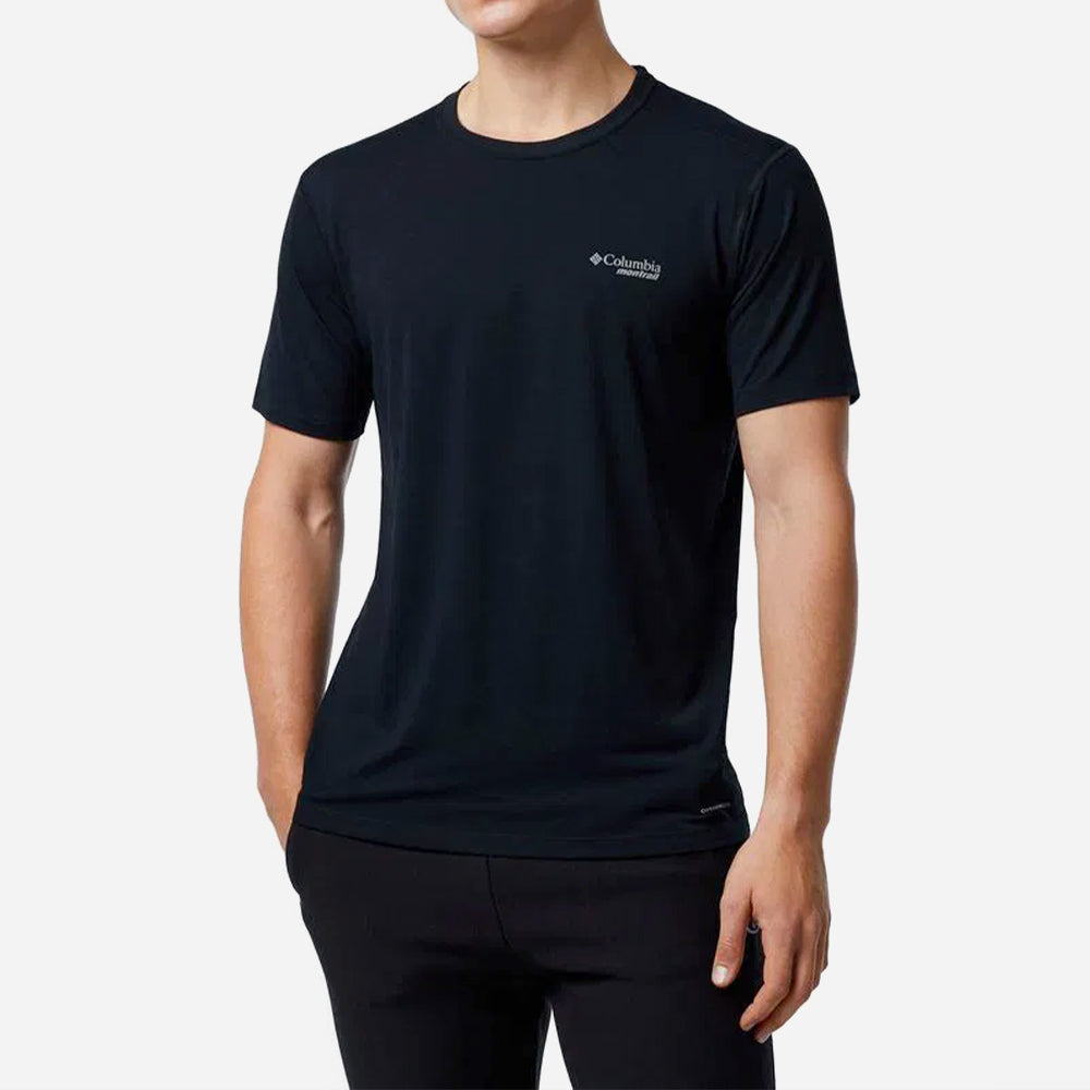 Áo Thun Ngắn Tay Nam Columbia Endless Trail™ Running Tech - Đen - Supersports Vietnam