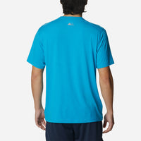 Áo Thun Ngắn Tay Nam Columbia Endless Trail™ Running Tech - Xanh Dương - Supersports Vietnam