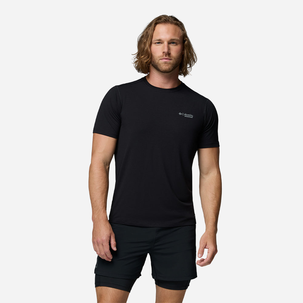 Áo Thun Nam Columbia Endless Trail™ Running Tech - Đen - Supersports Vietnam