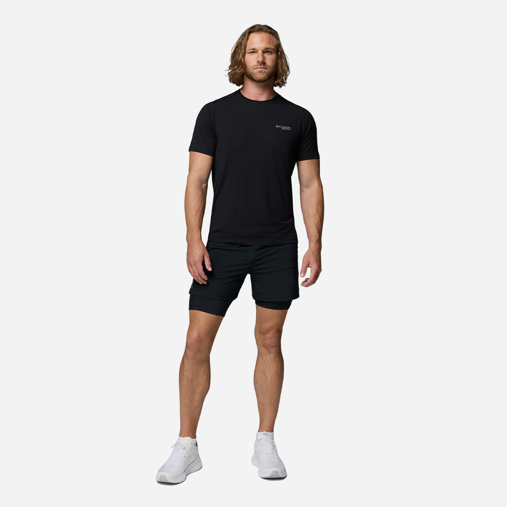 Áo Thun Nam Columbia Endless Trail™ Running Tech - Đen - Supersports Vietnam