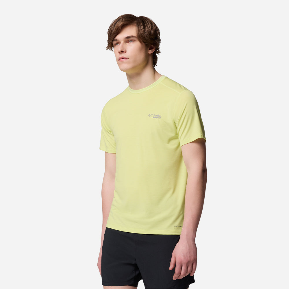 Áo Thun Nam Columbia Endless Trail™ Running Tech - Vàng Chanh