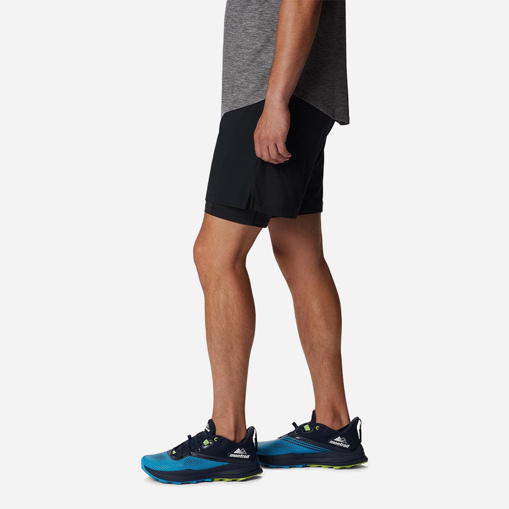 Quần Ngắn Nam Columbia Endless Trail™ 2In1 - Đen - Supersports Vietnam
