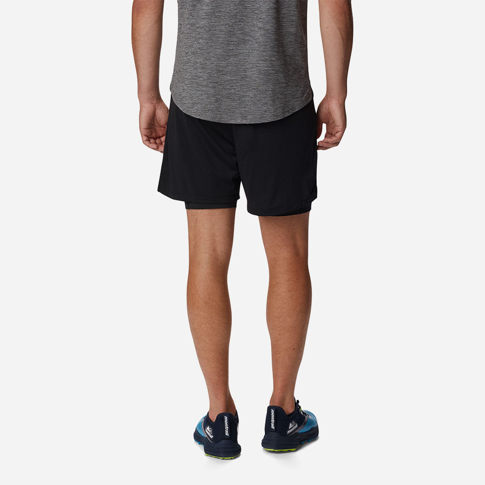 Quần Ngắn Nam Columbia Endless Trail™ 2In1 - Đen - Supersports Vietnam