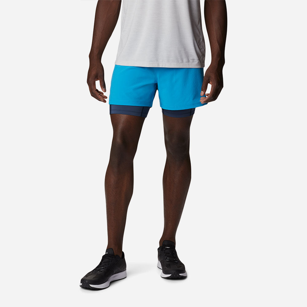 Quần Ngắn Nam Columbia Endless Trail™ 2In1 - Xanh Dương - Supersports Vietnam