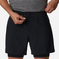 Quần Ngắn Thể Thao Nam Columbia Endless Trail™ 2In1 - Đen - Supersports Vietnam