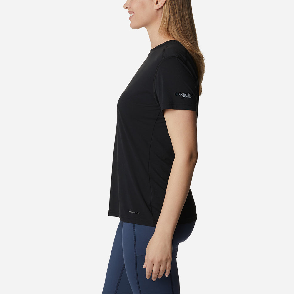 Women's Columbia Endless Trail™ Running Tech T-Shirt - Black