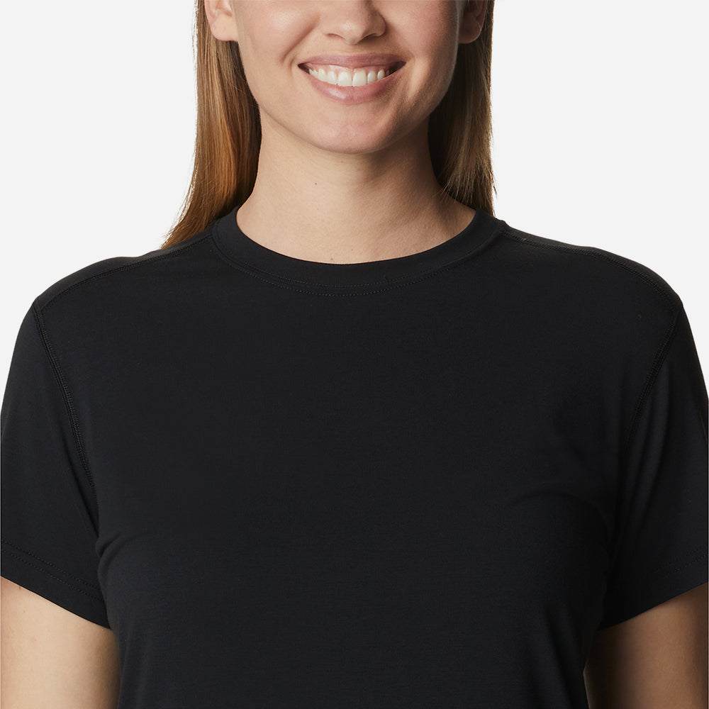 Áo Thun Nữ Columbia Endless Trail™ Running Tech - Đen - Supersports Vietnam