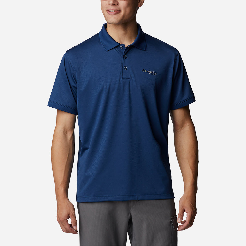 Áo Polo Ngắn Tay Nam Columbia Tamiami™ - Xanh Dương - Supersports Vietnam