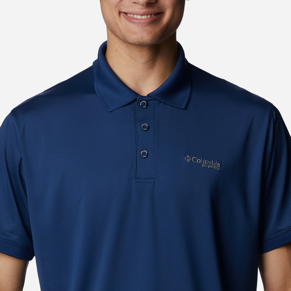 Áo Polo Ngắn Tay Nam Columbia Tamiami™ - Xanh Dương - Supersports Vietnam