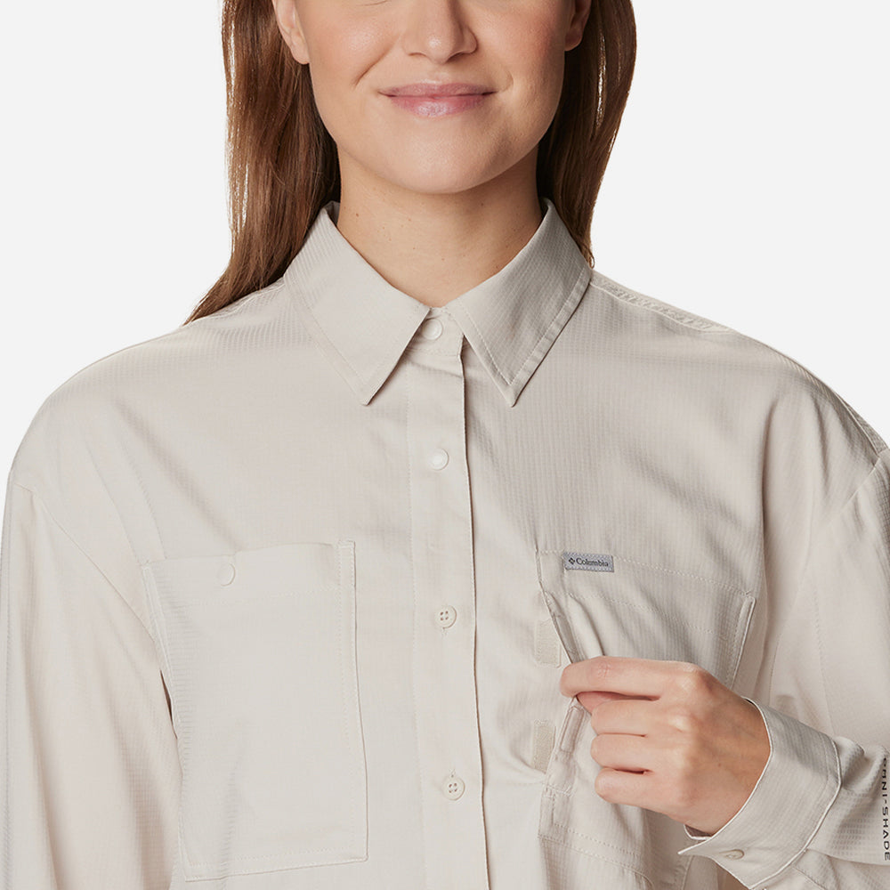 Áo Sơ Mi Tay Dài Nữ Columbia Silver Ridge Utility™ - Be - Supersports Vietnam