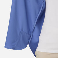 Áo Sơ Mi Tay Dài Nữ Columbia Silver Ridge Utility™ Longsleeve - Xanh Dương - Supersports Vietnam