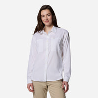 Women's Columbia Silver Ridge Utility™ Long Sleeve Shirt - White