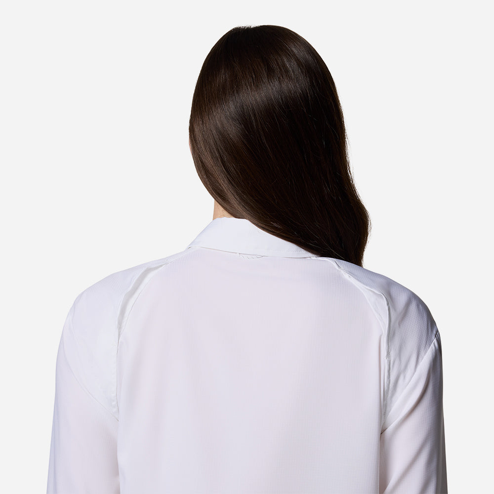Áo Sơ Mi Dài Tay Nữ Columbia Silver Ridge Utility™ Long Sleeve - Trắng - Supersports Vietnam