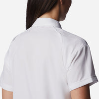 Áo Sơ Mi Tay Ngắn Nữ Columbia Silver Ridge Utility™ Short Sleeve - Trắng - Supersports Vietnam